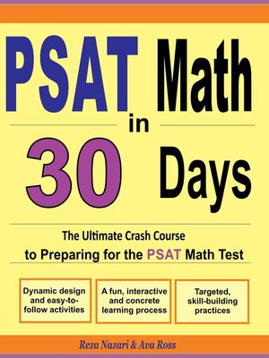 cover image of PSAT Math in 30 Days